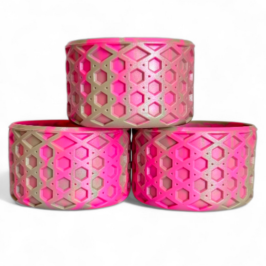 WINTER PINK REMIX WAFFLE Silicone Tumbler Boot